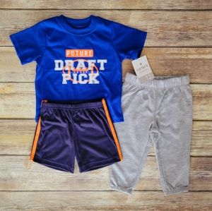 Carter's Boy Slipwear 3 Pieces Set 12M